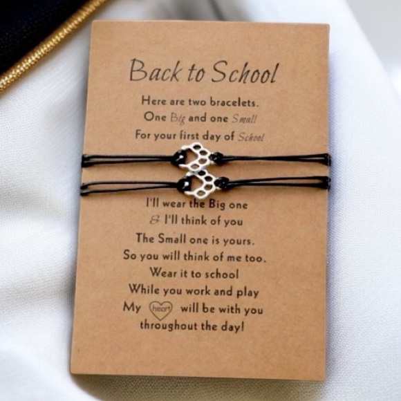First Day of School Bracelet Set - Celebrate Togetherness! 🎉NWT - Picture 1 of 4